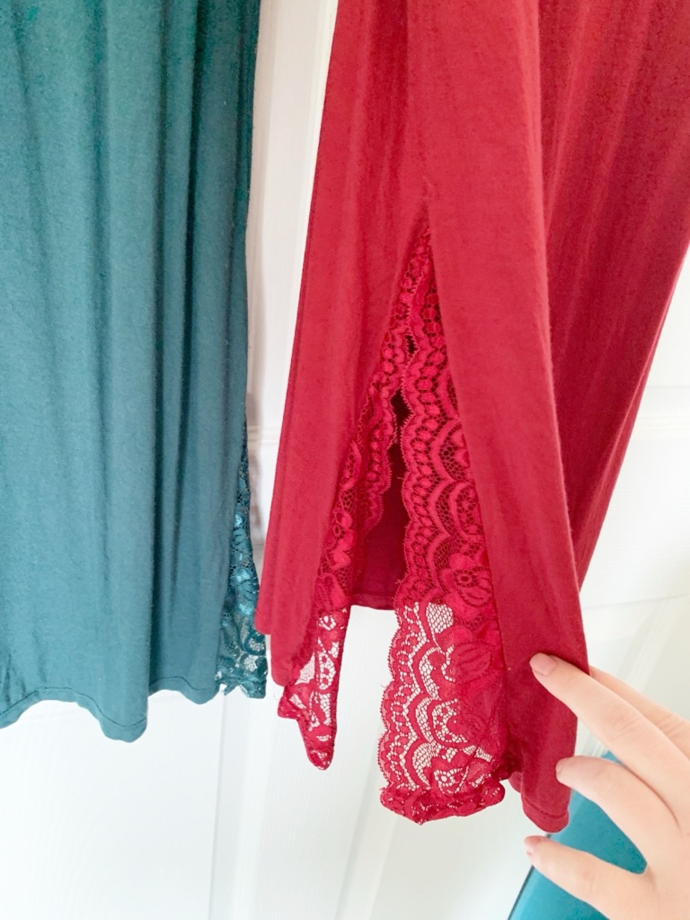 Set of 2 Avidlove Lingerie Nightgown Chemise - Picture 7 of 9